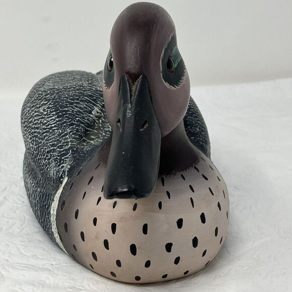 Boyd's Collection CLASSIC Teal Black Brown DRAKE DUCK 1980-1985 Glass Eyes - Picture 5 of 14